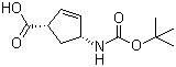 (-)-(1S,4R)-N-Boc-4-氨基环戊-2-烯甲酸